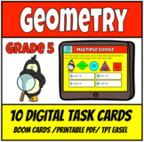 Geometry Digital Task Cards (Grade 5)