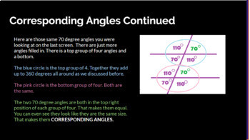 Geometry Distance Learning Parallel Lines Interactive Google Lesson Math