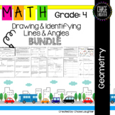 Geometry: Drawing & Identifying Lines & Angles 4.G.1 PACK