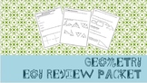 Geometry EOY Review Packet