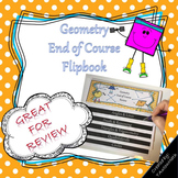 Geometry End of Course Review Flip Book