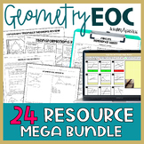 Geometry End of Year EOC Review Bundle Activities, Review 