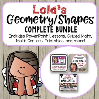 Preview of Geometry- Everything You Need to Teach 1st Graders about 2D & 3D Shapes