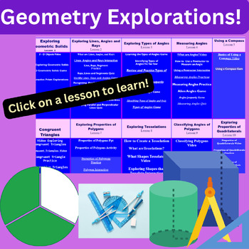 Preview of Geometry Exploration Practice and More!
