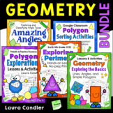 Geometry Lessons and Activities Bundle