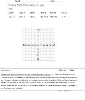 Geometry Fifth Grade Mon Core Math Worksheets All