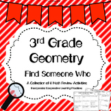 Geometry Find Someone Who Activity