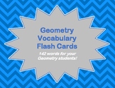 Geometry Flash Cards for High School Students | Vocabulary