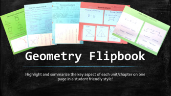 Preview of Geometry Flipbook Bundle!