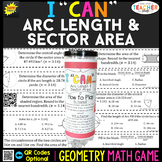 Geometry Game | Arc Length & Sector Area