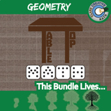 Geometry Game Bundle -- Small Group TableTop Practice Activities