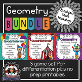 Geometry Games with Printables