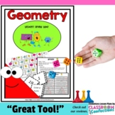 Geometry Game : Math Game for 3rd 4th 5th Grade : Math Wor