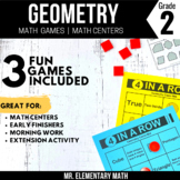 Geometry Games and Centers 2nd Grade