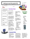Geometry Gazette Syllabus