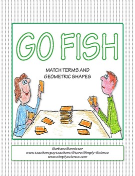 Preview of Geometry Go Fish ★ FREEBIE ★