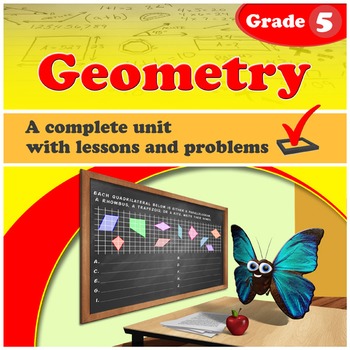 Preview of Geometry, Grade 5 (Distance Learning)