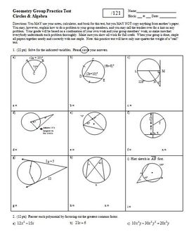 Geometry Unit 10 Circles Test Answer Key - Ncert Solutions For Class 9