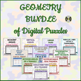 Geometry Growing Bundle of Digital Puzzles
