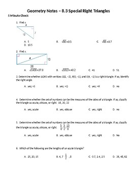 2023 Glencoe geometry 8-4 skills practice answers extension and