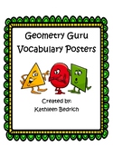 Geometry Guru Vocabulary Posters