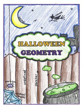 Preview of Geometry Halloween Math Activity