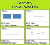 Geometry - I Have... Who Has