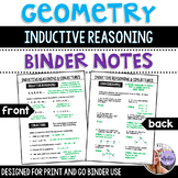 Geometry - Inductive Reasoning, Conjectures, and Counterex