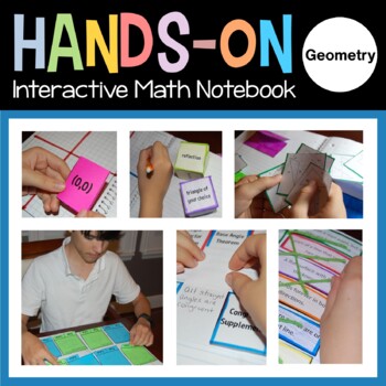 Preview of Geometry Interactive Math Notebook with Scaffolded Notes | Guided Notes