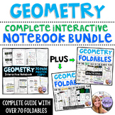 Geometry - Interactive Notebook Bundle for the Entire School Year