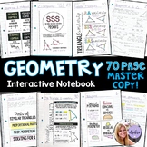 Geometry Interactive Notebook - Master Guide of Foldables 