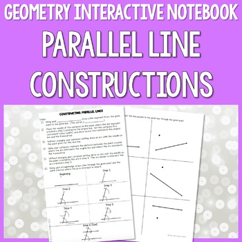 parallel line construction