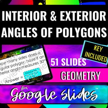 Exterior and interior angles of polygons