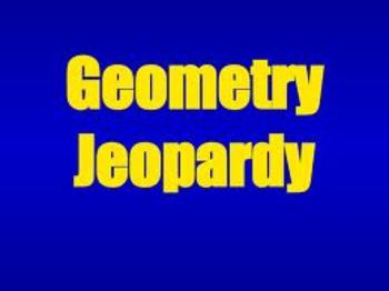 Preview of Geometry Jeopardy - Envision Math - Topic 15