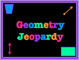 Geometry Jeopardy (Third Grade)