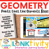 Geometry LINKtivity® (Points, Lines, Line Segments, & Rays)