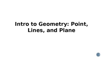 Preview of Geometry Learning Goals and Scales