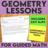 Geometry Lessons for Guided Math | 2020 Ontario Math and C