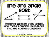 Geometry Line and Angle Sort