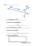 Geometry: Types of Lines Review