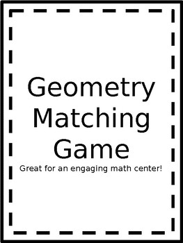 Preview of Geometry Matching Game
