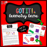 Geometry Math Game - Got It! K-3rd