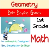 Geometry Math Project 1st Grade: I am a Graphic Designer!