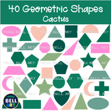 Geometry Math Shapes 40 Geometric Art Clipart {Three Bell 