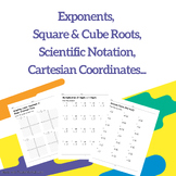 Geometry, Measurement, Integers, Exponents, Square & Cube 