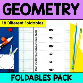 Preview of Geometry Foldables