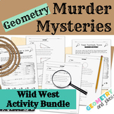 Geometry Murder Mystery Activity Bundle