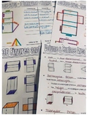 Geometry Note Pages Bundle - 7th Grade (GROWING!)