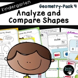 Geometry Pack 4-Analyze and Compare Shapes (Kindergarten-K.G.4)