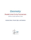 Geometry: Parallel Lines Cut by transversals